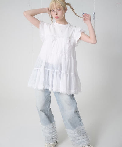 Tulle Switch Top