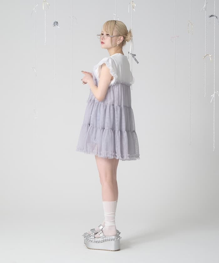 Tulle Switch Top