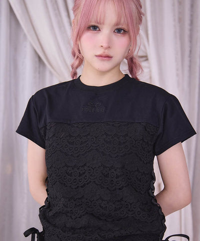 Lace Ribbon Tee