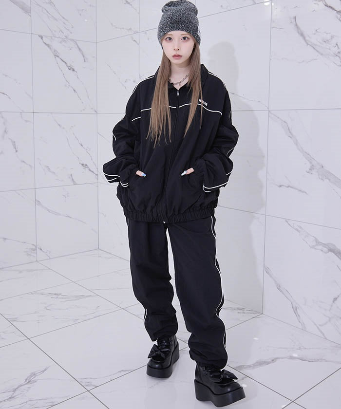 Fickle Bebe Nylon Track Pants