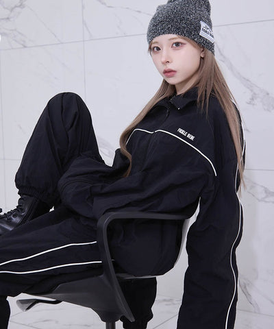 Fickle Bebe Nylon Track Pants