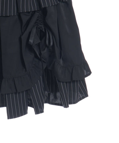 Striped Frill Skirt