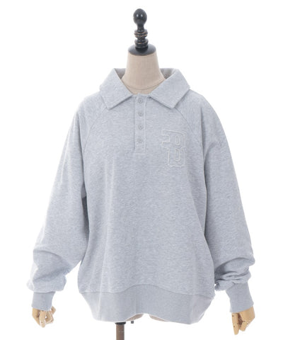 Fickle Bebe Sweater Polo Shirt