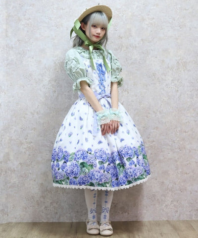 Hydrangea Jumper Skirt (Made to Order)