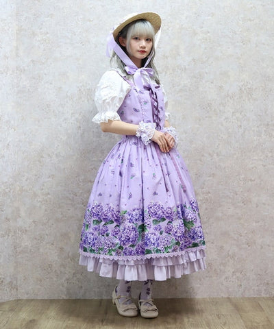 Hydrangea Jumper Skirt (Made to Order)