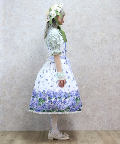 Hydrangea Jumper Skirt (Made to Order)