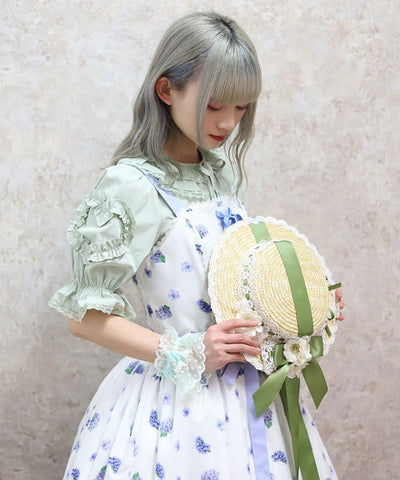 Hydrangea Jumper Skirt (Made to Order)