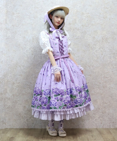 Hydrangea Jumper Skirt (Made to Order)