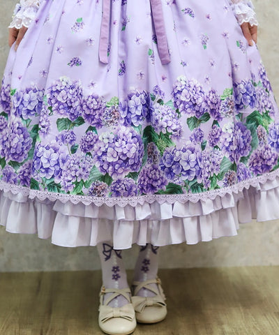 Hydrangea Jumper Skirt (Made to Order)