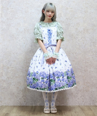 Hydrangea Jumper Skirt (Made to Order)