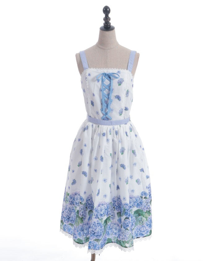 Hydrangea Jumper Skirt (Made to Order)
