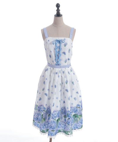 Hydrangea Jumper Skirt (Made to Order)