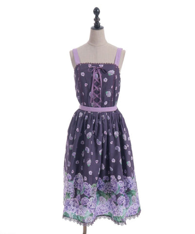 Hydrangea Jumper Skirt (Made to Order)