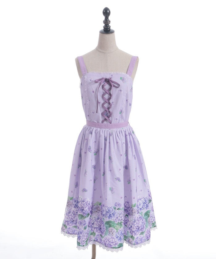 Hydrangea Jumper Skirt (Made to Order)