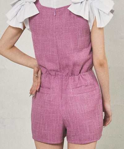 Summer Tweed Overalls