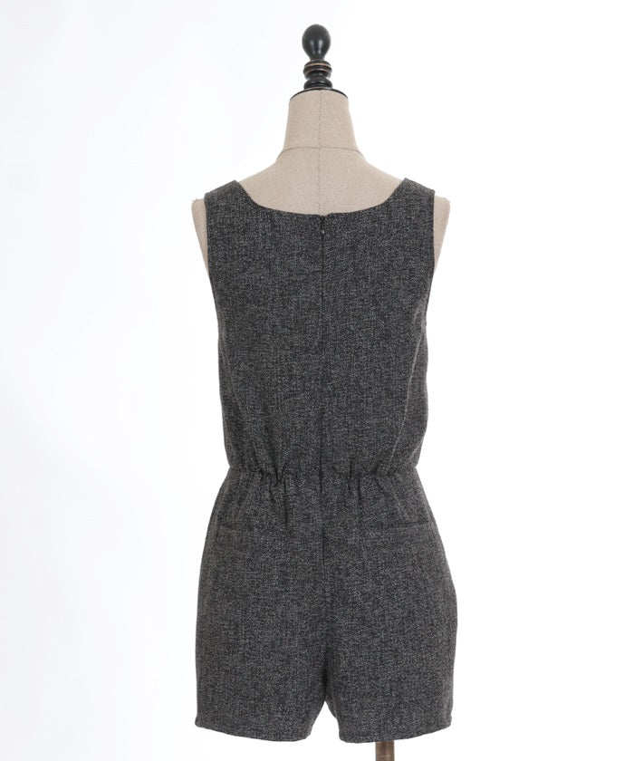 Summer Tweed Overalls