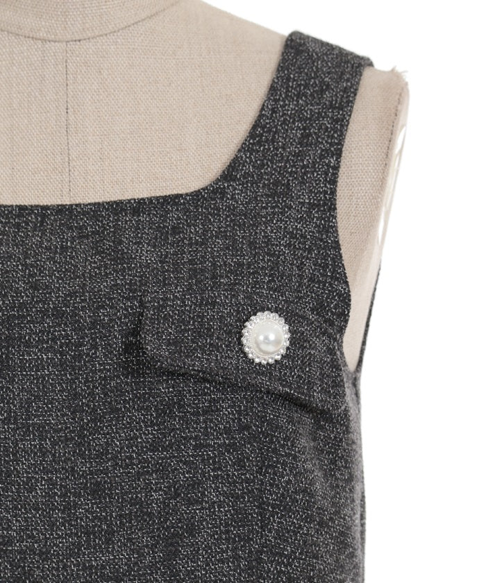 Summer Tweed Overalls