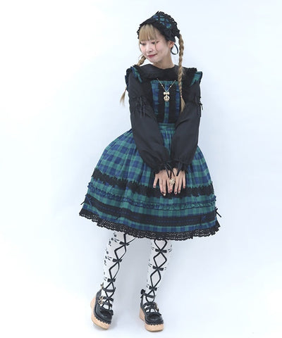 Tartan Plaid Jumper Skirt (2nd Pre-order)