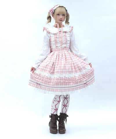 Tartan Plaid Jumper Skirt (2nd Pre-order)