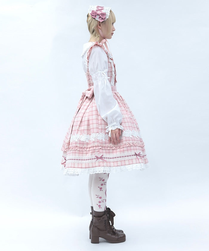 Tartan Plaid Jumper Skirt (2nd Pre-order)