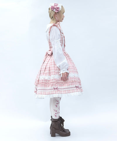 Tartan Plaid Jumper Skirt (2nd Pre-order)