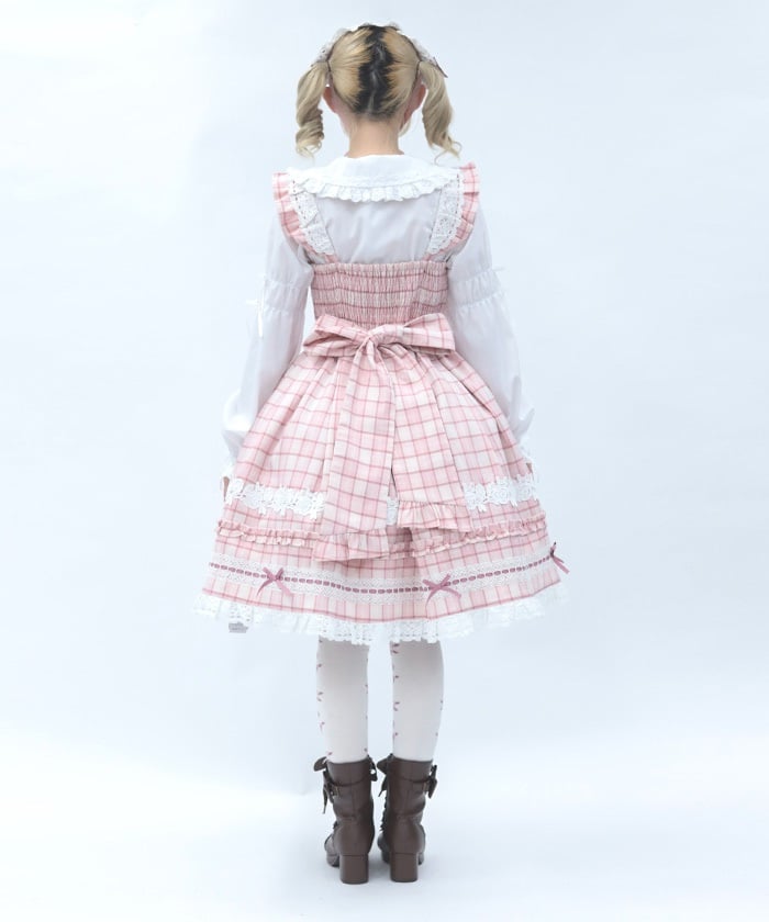 Tartan Plaid Jumper Skirt – axes femme from JAPAN