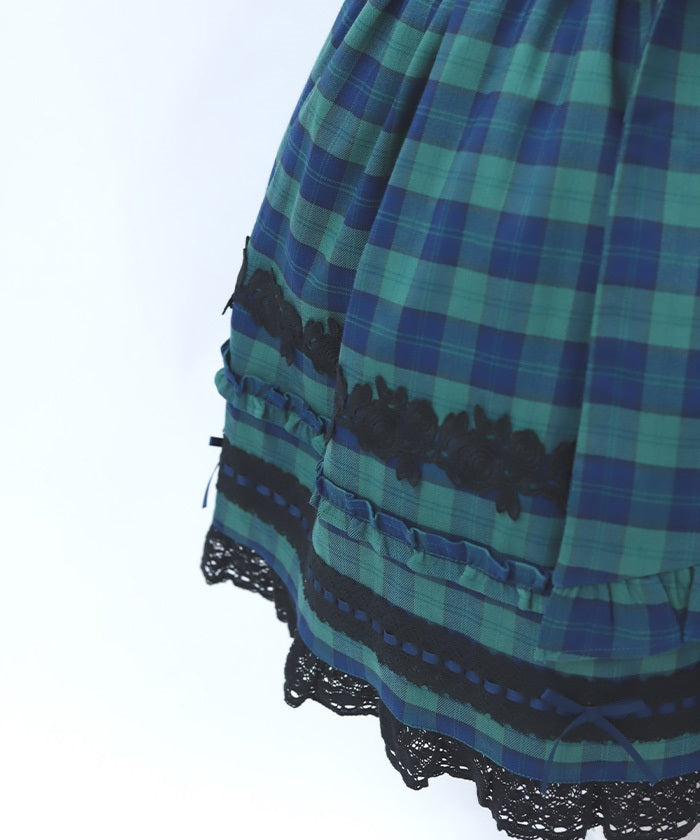 Tartan Plaid Jumper Skirt (2nd Pre-order)