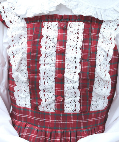 Tartan Plaid Jumper Skirt (2nd Pre-order)