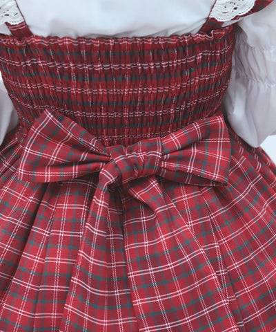Tartan Plaid Jumper Skirt (2nd Pre-order)