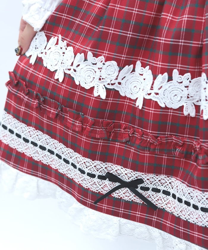 Tartan Plaid Jumper Skirt (2nd Pre-order)
