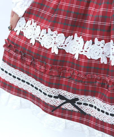 Tartan Plaid Jumper Skirt (2nd Pre-order)