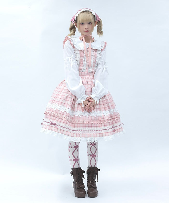 Tartan Plaid Jumper Skirt (2nd Pre-order)