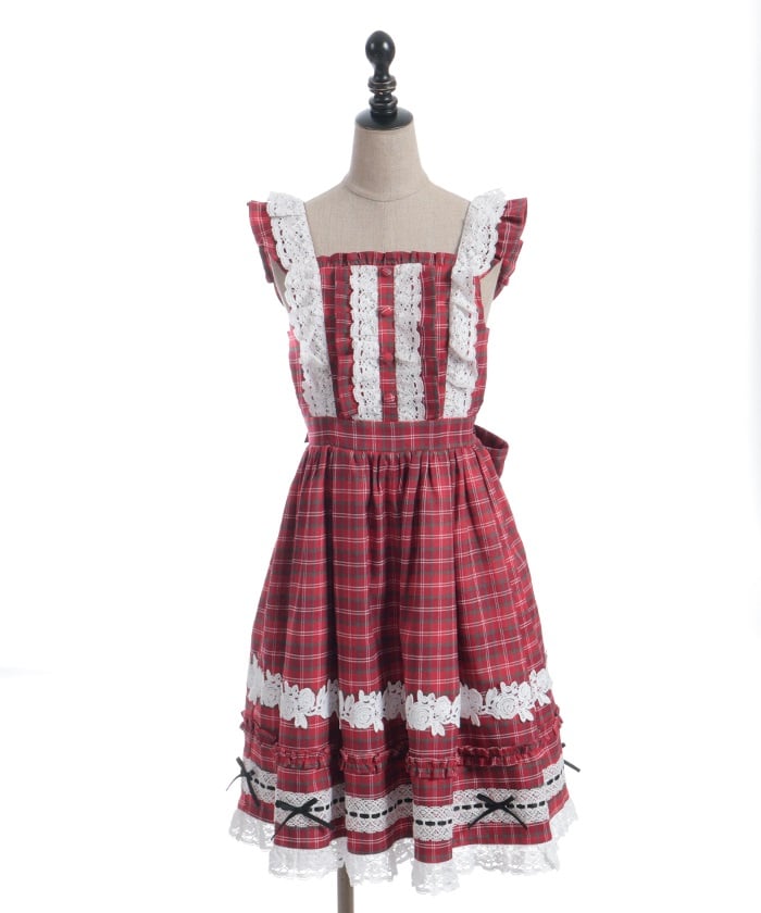 Tartan Plaid Jumper Skirt – axes femme from JAPAN