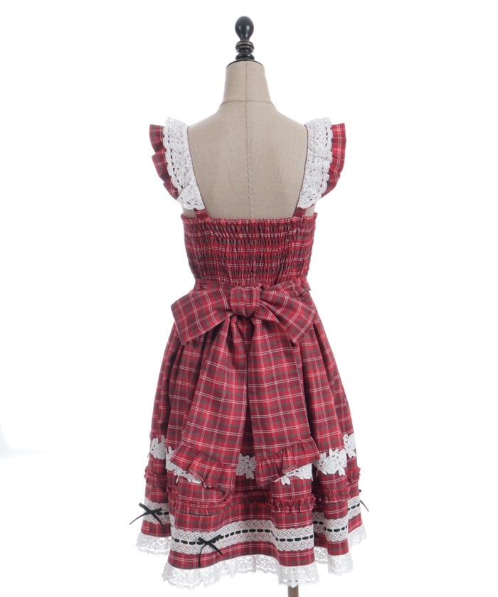 Tartan Plaid Jumper Skirt (2nd Pre-order)
