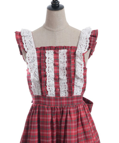Tartan Plaid Jumper Skirt (2nd Pre-order)