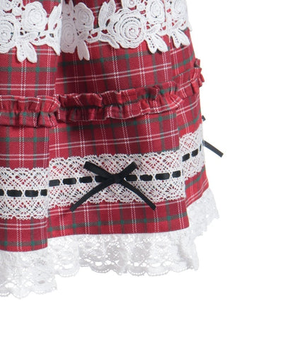 Tartan Plaid Jumper Skirt (2nd Pre-order)