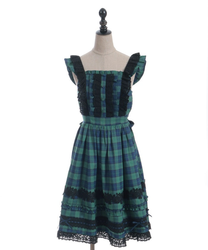 Tartan Plaid Jumper Skirt (2nd Pre-order)