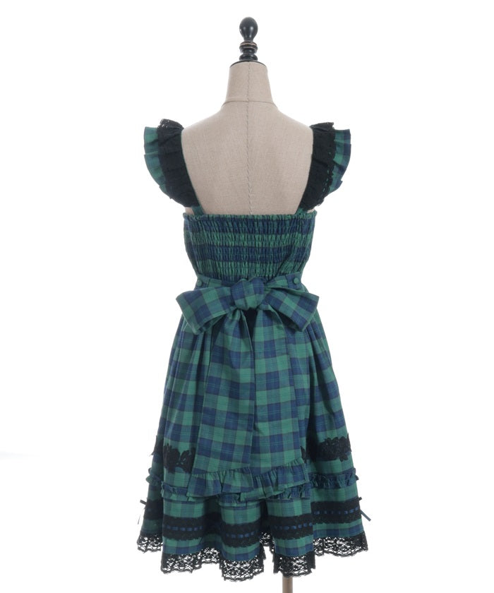 Tartan Plaid Jumper Skirt (2nd Pre-order)