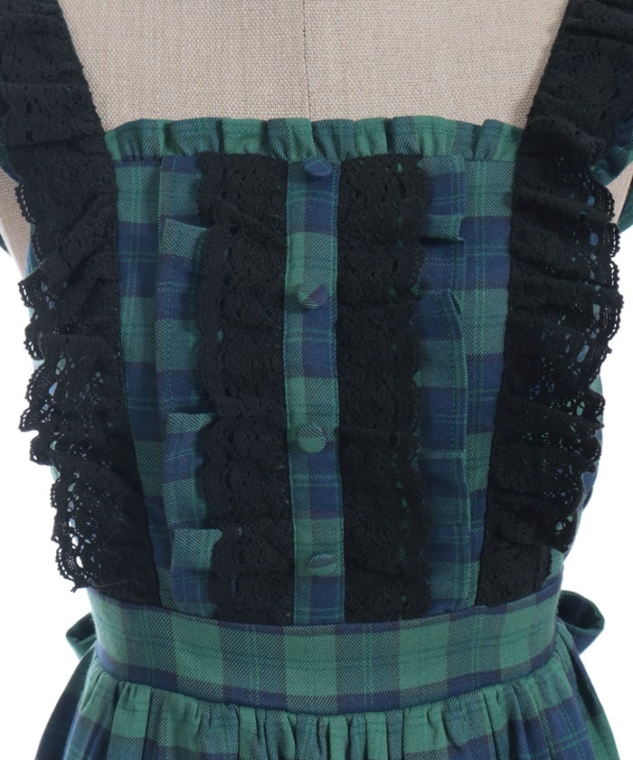 Tartan Plaid Jumper Skirt (2nd Pre-order)