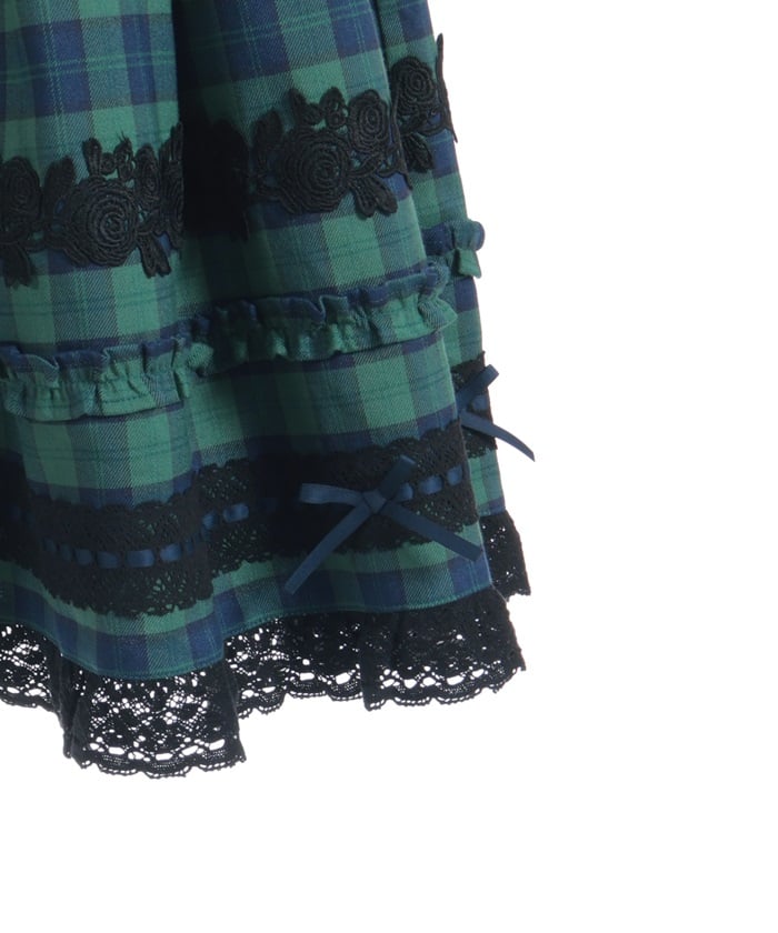 Tartan Plaid Jumper Skirt (2nd Pre-order)