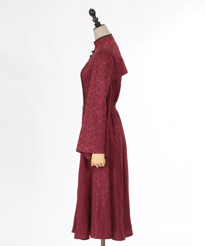 Chinese Slit Sleeve Long Dress