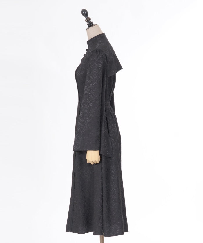 Chinese Slit Sleeve Long Dress