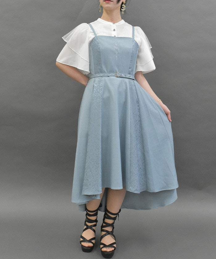Embroidery Fishtail Dress
