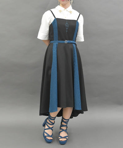 Embroidery Fishtail Dress