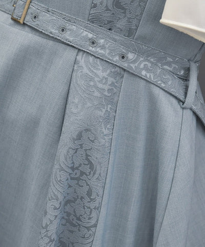 Embroidery Fishtail Dress