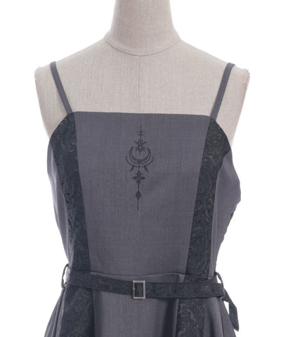 Embroidery Fishtail Dress