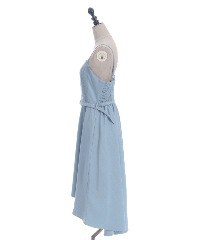 Embroidery Fishtail Dress