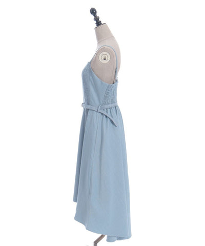 Embroidery Fishtail Dress