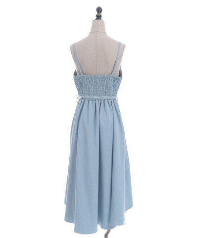 Embroidery Fishtail Dress