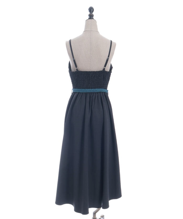 Embroidery Fishtail Dress
